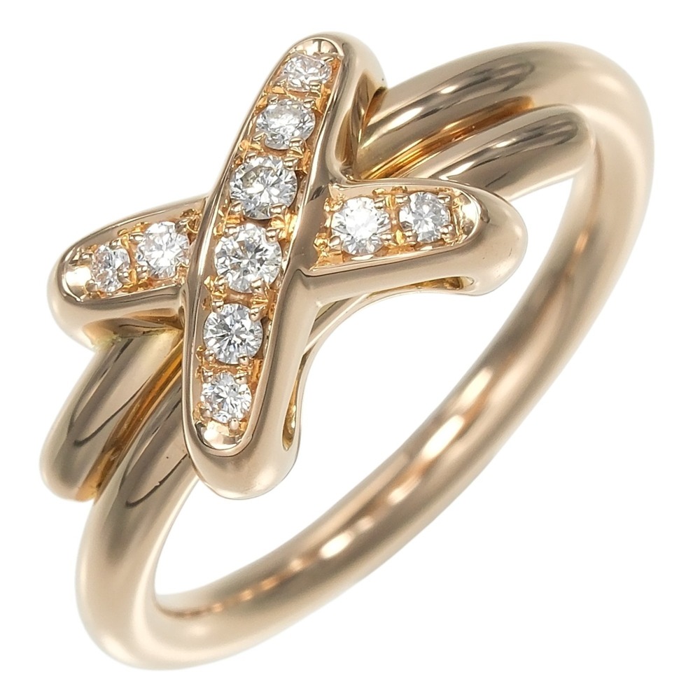 CHAUMET 18k Gold Diamond Ring